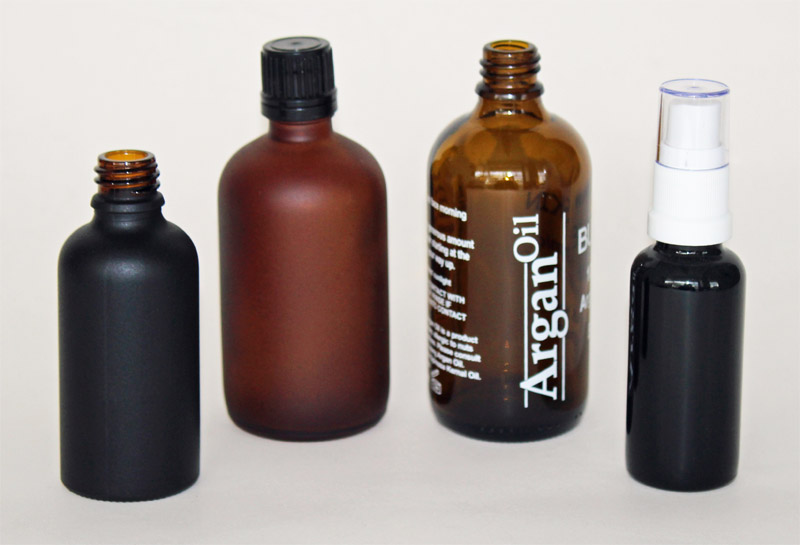 Clear and Coloured Glass Dropper Bottles 